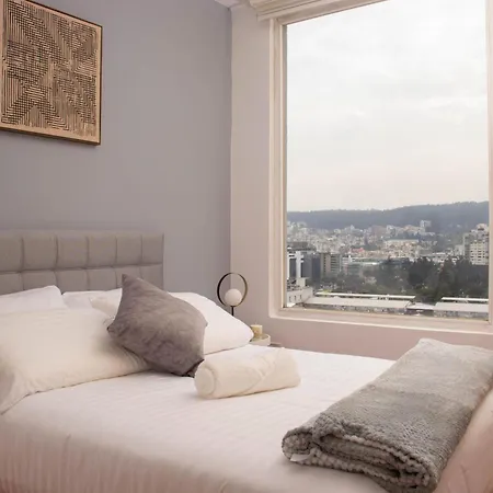 12 Floor Carolina Area Best View 2Br Cci Quito Coliving Ecuador Exterior photo
