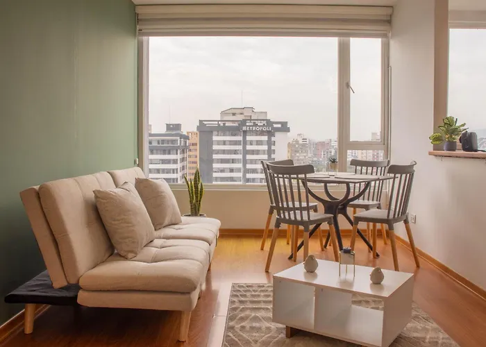 12 Floor Carolina Area Best View 2Br Cci Quito Coliving Ecuador