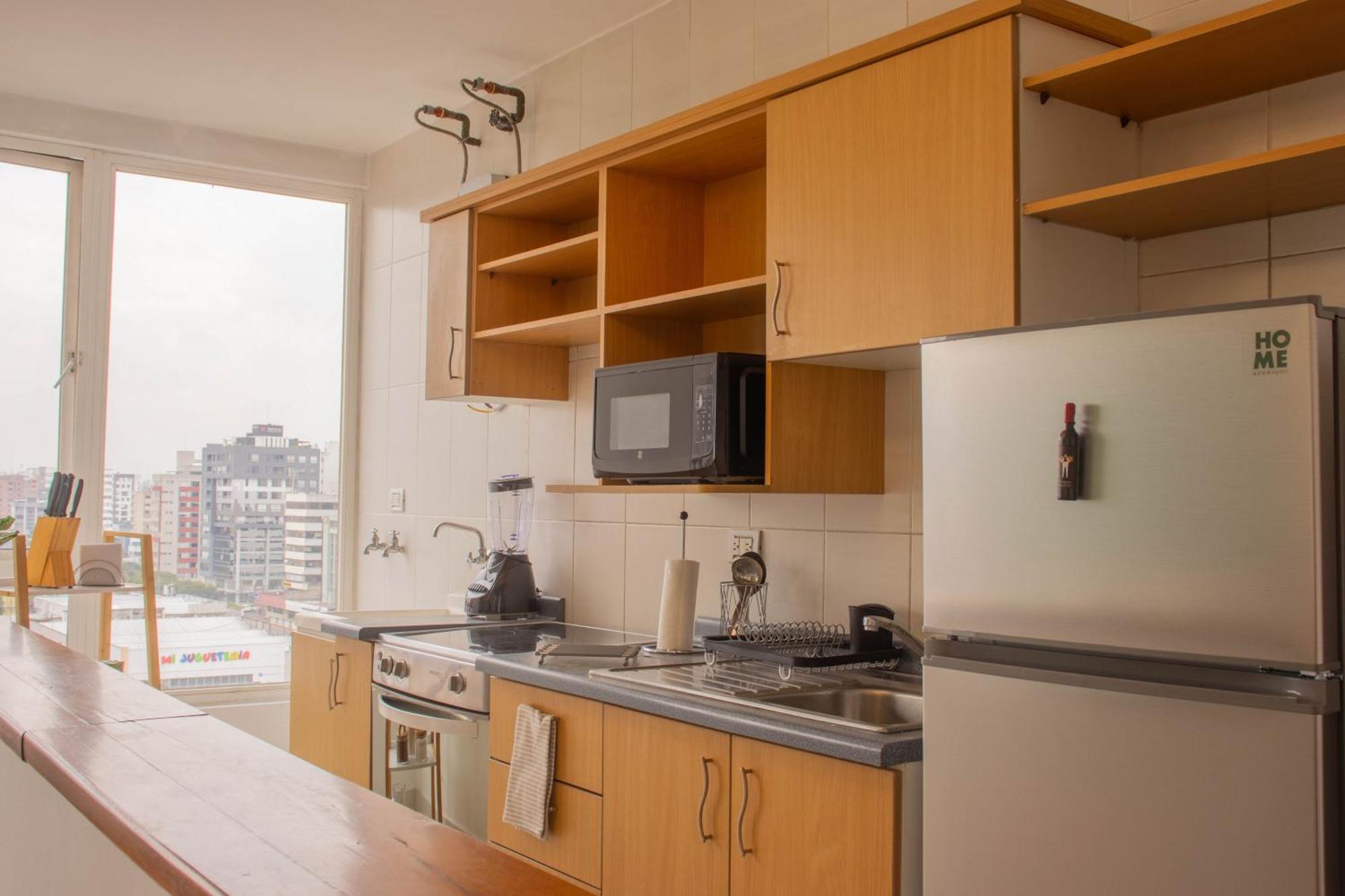 Apartment 12 Floor Carolina Area View 2br Cci Coliving Ecuador Quito