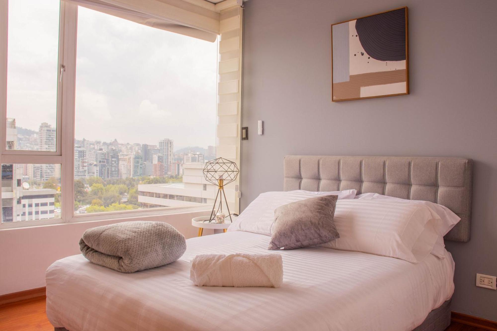 Apartment 12 Floor Carolina Area View 2br Cci Coliving Ecuador *